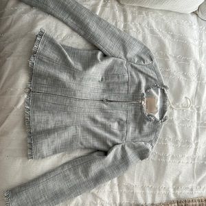 Rebecca Taylor blazer with zip front- NWOT, size 4